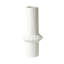 Ascending Ring Vase-Matte White-Low