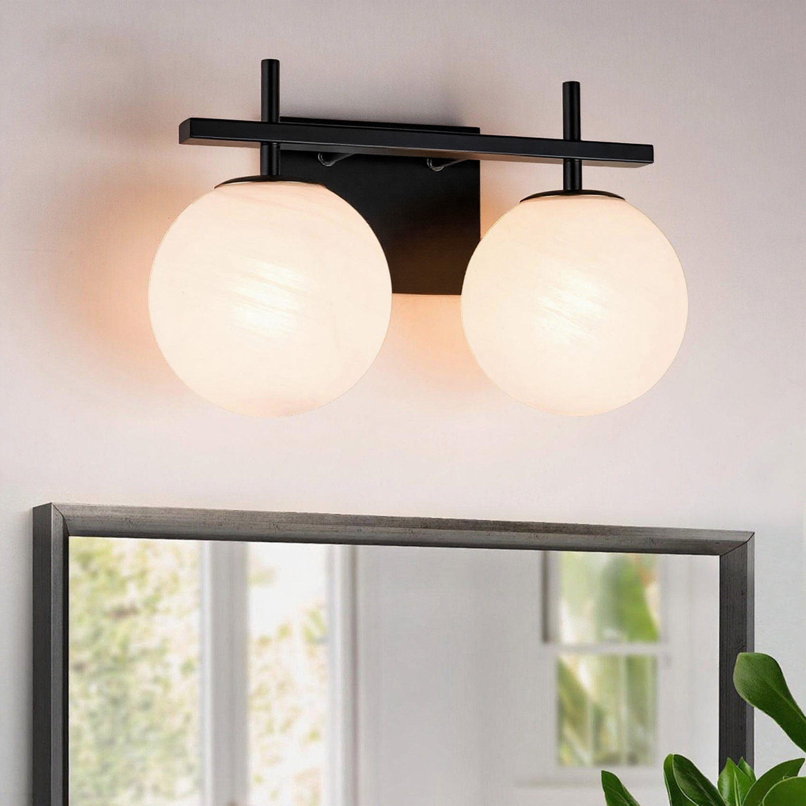 Lio Vanity Light, 2,  Matte Black