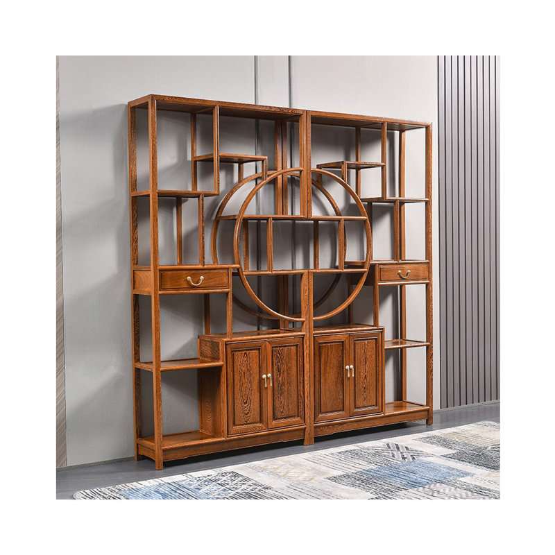 New Chinese Classic Minimalist Style Bookcase