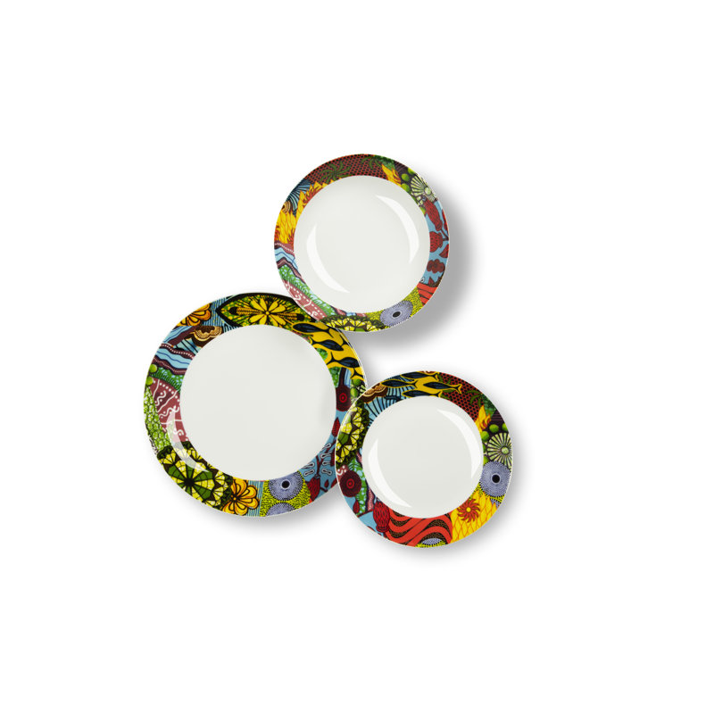 18 PCS DINNER SET, Afrique