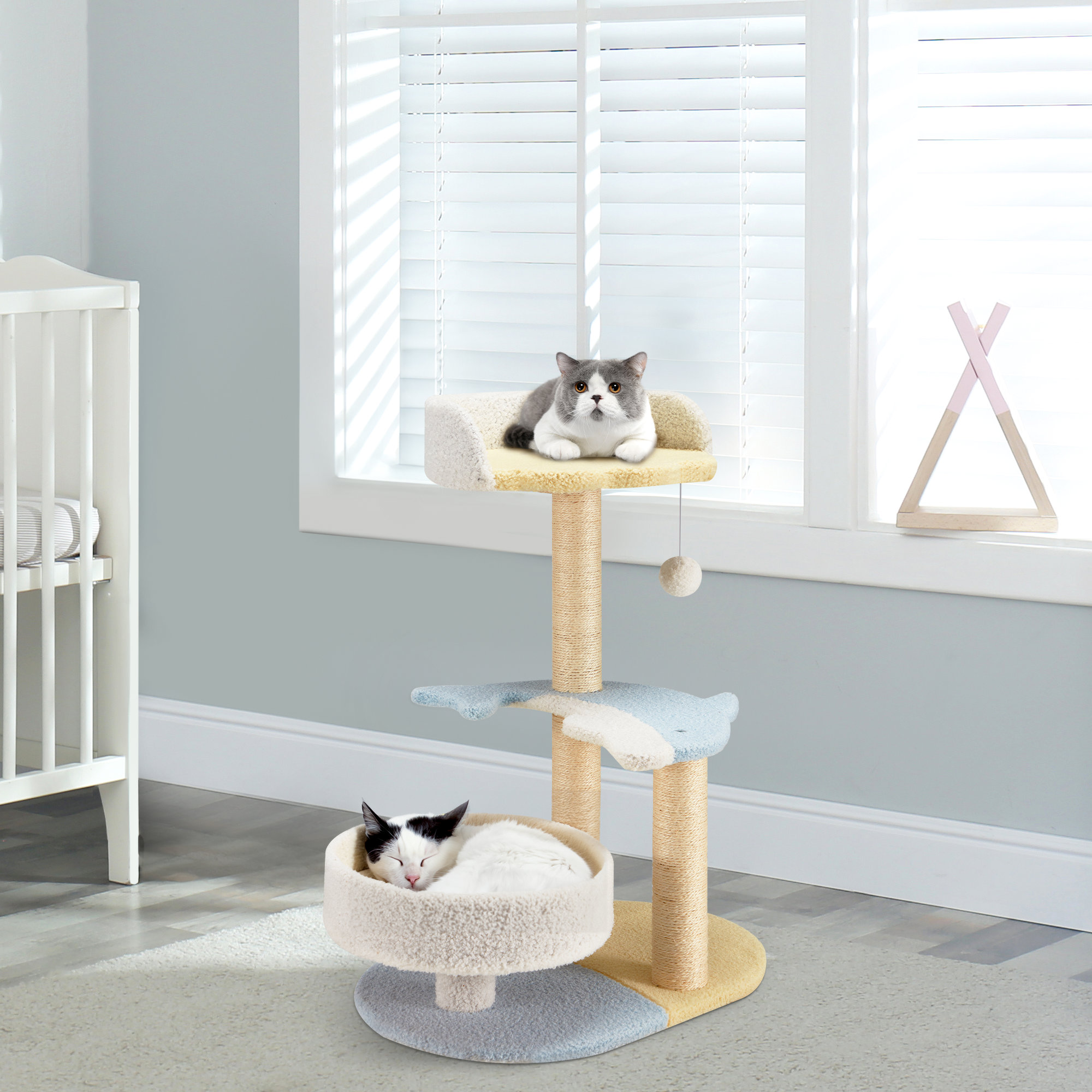 Tucker Murphy Pet™ 27'' H Dorilla Cat Tree & Reviews | Wayfair