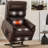PU Leather Power Lift Recliner Chair with Power-Remote, Heat Massage and Heavy Duty Motion Mechanism-760812314