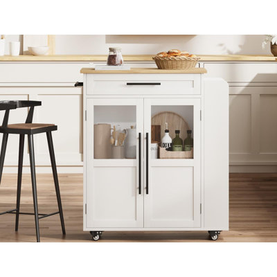 90 cm W Kitchen Cart