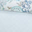 Housse de couette réversible 100% coton avec motif floral et motifs multicolores