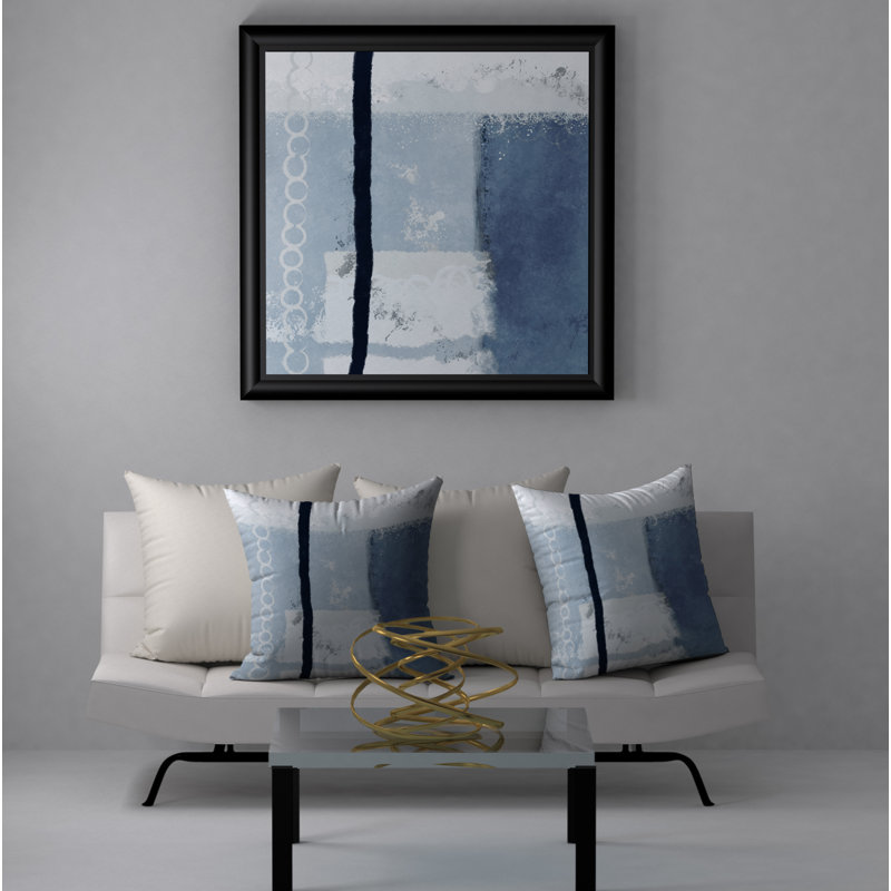 Beautiful Reversible Throw Pillow, 18" H x 18" W