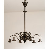 Schoolhouse & Early Electric 6 - Light Chandelier