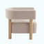Fauteuil d'appoint rembourré Modern Boucle-1969425945