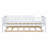 Wood Daybed With Trundle And Fence Guardrails-1441069257-1441069262