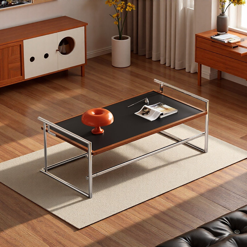 Table basse moderne de style rétro, Noir