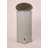 Durable Galvanized Storage Bin, 12.6 x 10.2 x 20.5 Inches, Beige | 100% Galvanized Steel Construction, Rust-Resistant | Ideal for Organizing Home, Garage, & Outdoor Spaces, Stylish and Functional Design-733242513-733242512