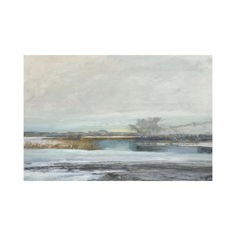 Water's Edge II by Jake Messina - Wrapped Canvas Print, 20.32 cm H x 30.48 cm W