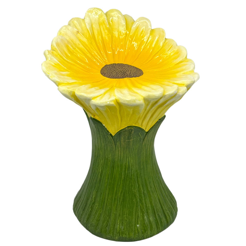 Tabouret de jardin jaune 24 po