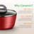12 - Piece Non-Stick Plastic Cookware Set