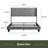 Nestl Wingback Diamond Upholstered Platform Bed-101072304-101072306