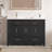 48" Black Bathroom Vanity with Resin sink Combo, Abundant Storage Cabinet -4 Soft close doors and 4 drawers-679911542