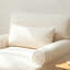 Chaise longue à accoudoirs roulés