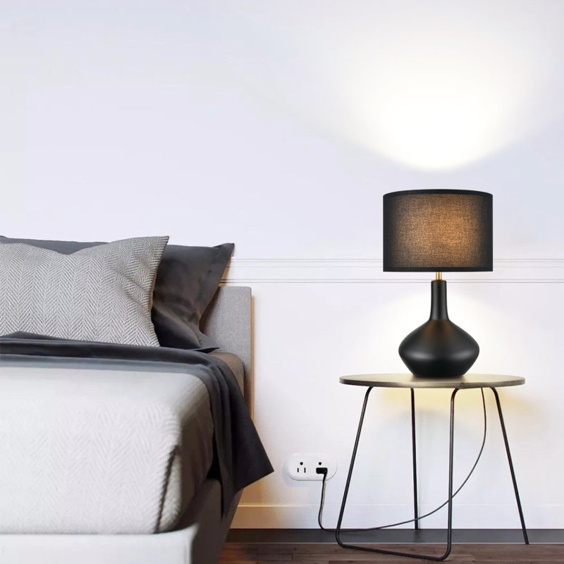 Beutler Ceramic Table Lamp, White