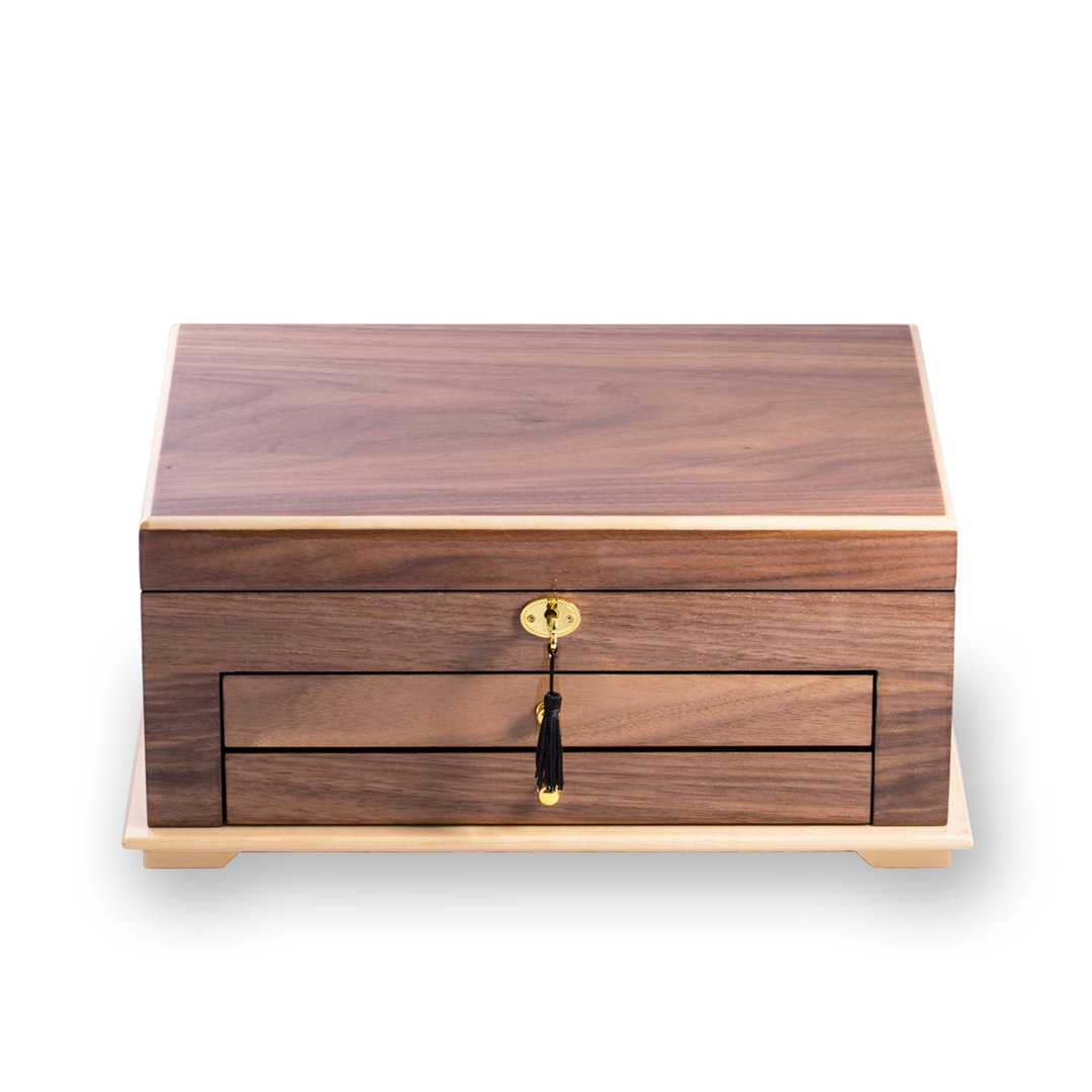 Wood Jewelry Box + Charlton Home®