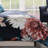 Bebejan Navy Mums 100% Cotton Sateen 5 Piece Reversible Comforter Set-113932957