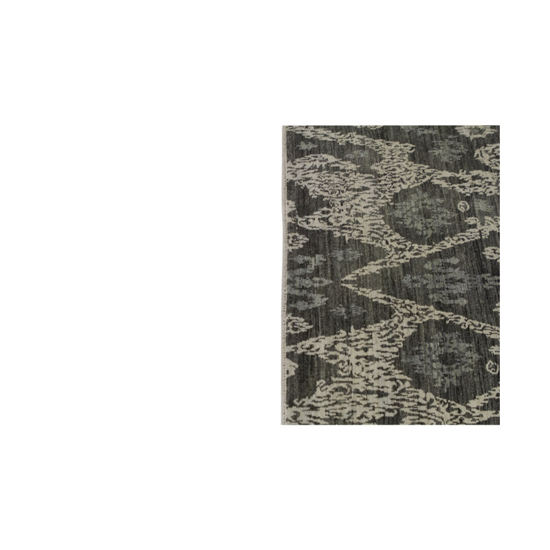 Wool Ikat Area Rug