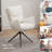 Modern Rotatable Chenille Upholstered Accent Chair-369712012