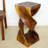 Ahliya Solid Wood Block End Table Set-40891980-50452943
