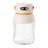 Portable  Juicer Cup USB-C Rechargeable Shakes Travel Juicer Bottle With  Leakproof Lids Straw And Digital Display-130490848