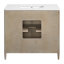 Alsup 36" Single Vanity With Quartz Countertop