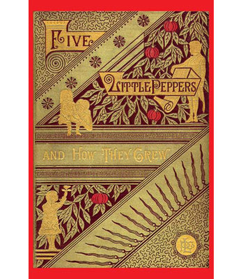 « five little poivrons », affiche rétro