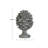 Round Resin Pinecone Finial With Base