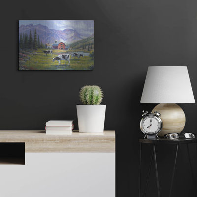 Millwood Pines 'Peaceful Pasture' by John Zaccheo, Metal Wall Art