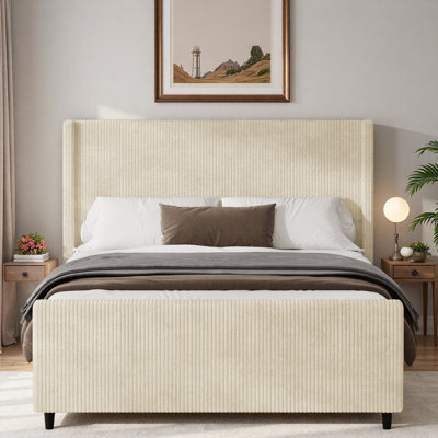 Lit tapissier Corduroy