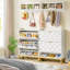 16 Pair Flip Down Shoe Storage
