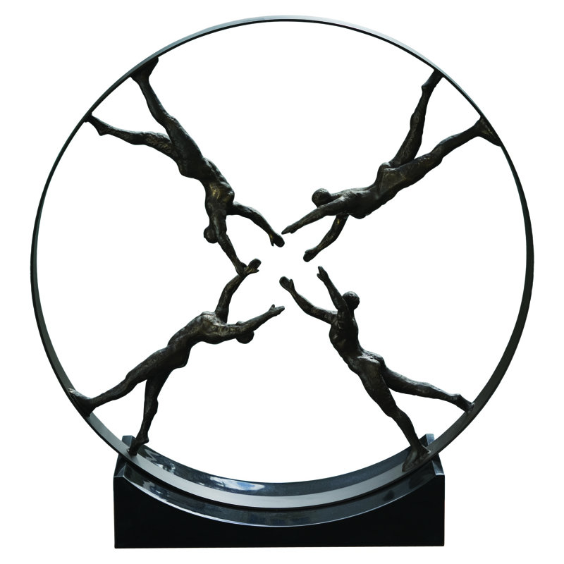 Reaching For Center Sculpture