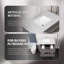Meuble-lavabo flottant 36 po avec lavabo 36 po, tiroir à fermeture en douceur, comptoir et dosseret en marbre de culture blanc de 2 po Carrara, contreplaqué, gris-1273865866-1273865878