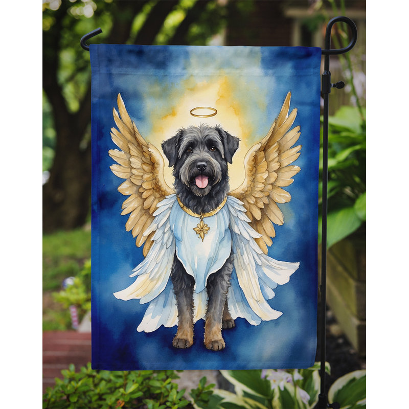 Drapeau Bouvier des Flandres My Angel Garden
