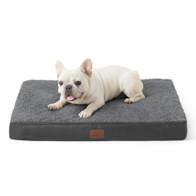 Bedsure Orthopedic Dog Bed - Waterproof Egg Crate Foam Pet Bed with Removable Washable Cover