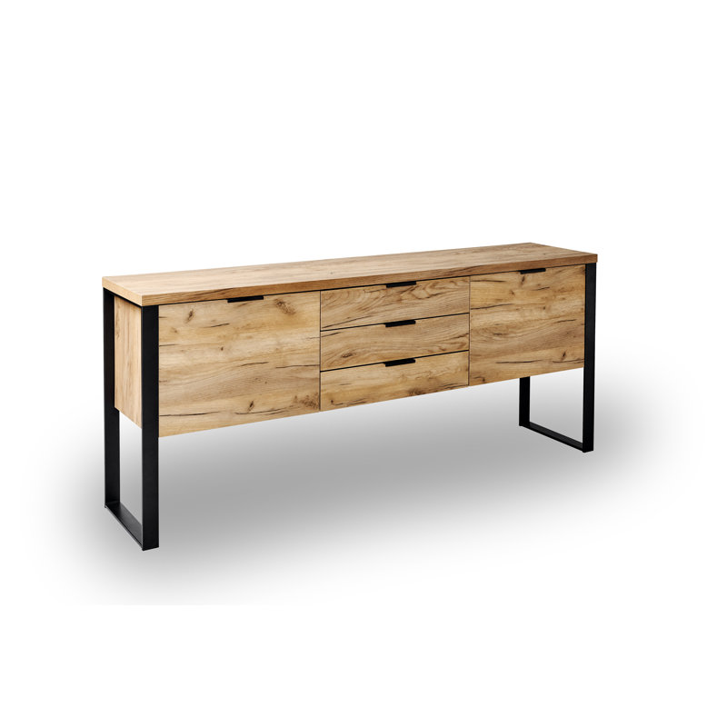 Apogee 180cm Sideboard, Heart Oak