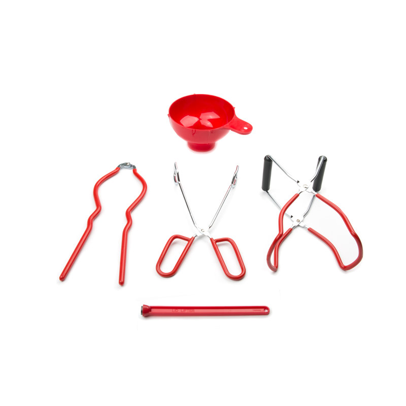 Fox Run Brands Home Canning Tool Set, 5-Piece