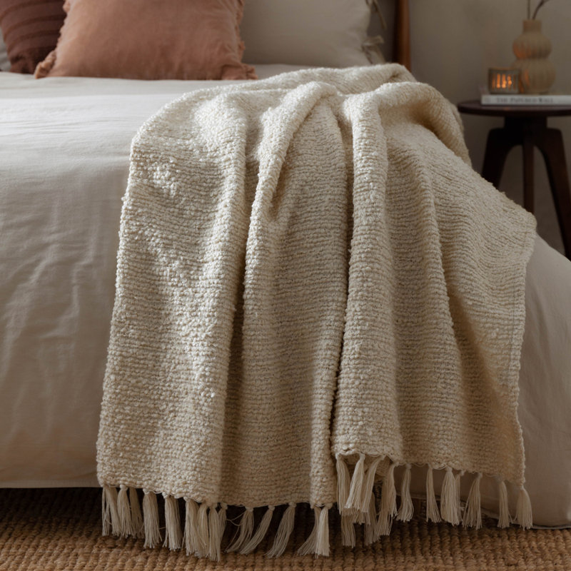 Candar Yard Throw, Beige