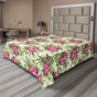 Dark Magenta/Khaki/Green Floral