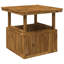  Garden Coffee Table Solid Acacia Wood Height Adjustable Dining Patio