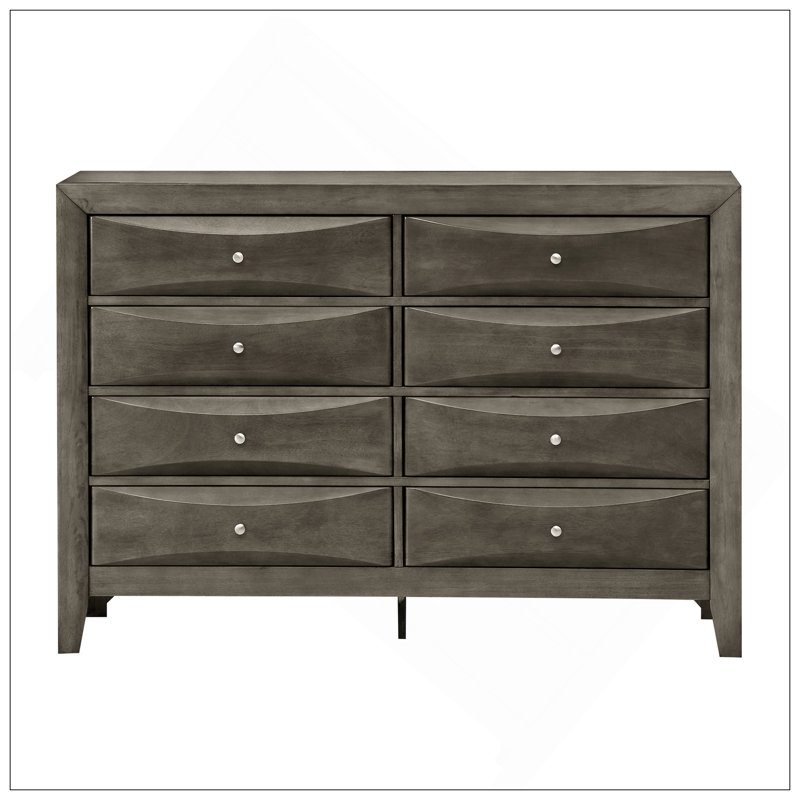 Commode Marilla, gris, Gris