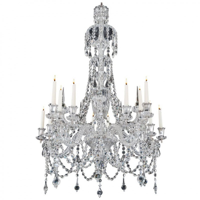 Lustre suspendu Traditional, Chrome chrome, H 48 po x l 28 po x P 28 po, Fumée