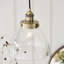 Anais 1 Light Glass Dome Pendant-33765782