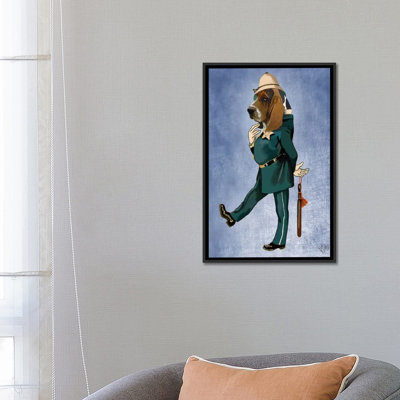 Fab Funky " Basset Hound Policeman " by Fab Funky