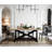 7-light Clear Glass Globe Linear Chandelier