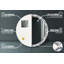 Huldar Glass Flat Wall Mirror