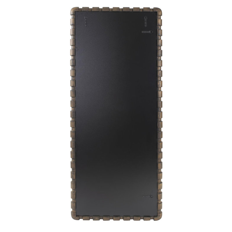 Wooden Bobbin Vanity Mirror, 76" x 35"