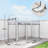 Hoop House Greenhouse,Walk-In Tunnel Greenhouse